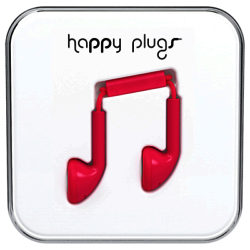 Happy Plugs Earbud Cerise